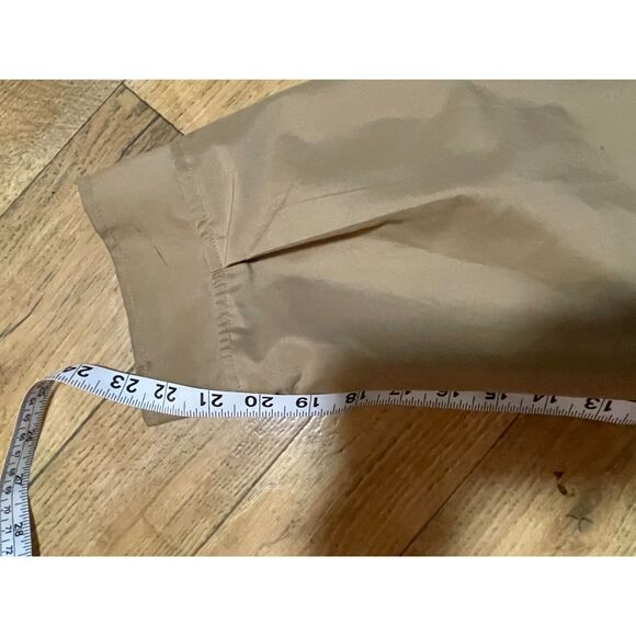 Chaps Ralph Lauren Tan Harrington Jacket Mens 4XB Big Zip Front Lined - Picture 7 of 10